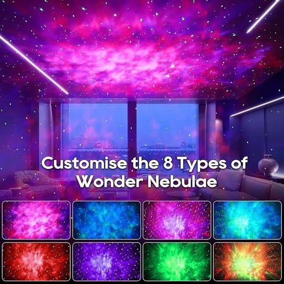 New Astronaut Galaxy Projector Night Light - Picture 7 of 13